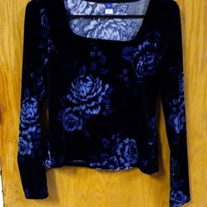 NWOT Flowered Top